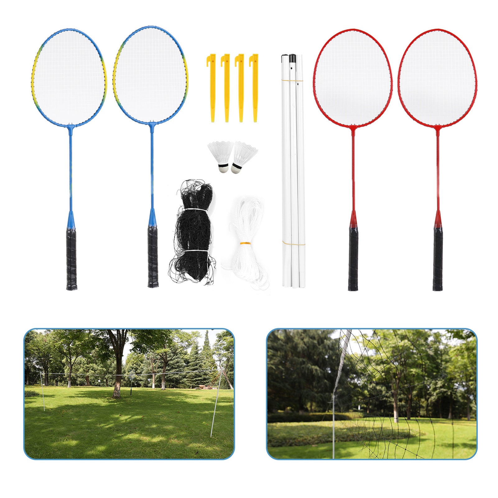 Portable Badminton Set