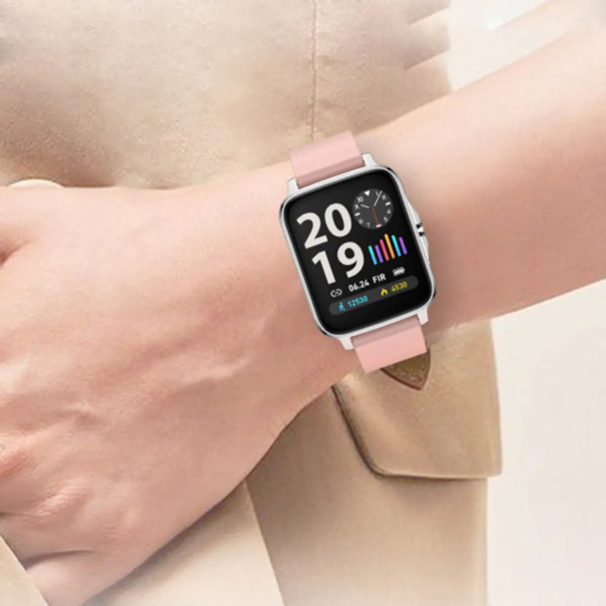 Lifestyle Smartwatch – Heart Health Monitor, Fitness Tracker & More