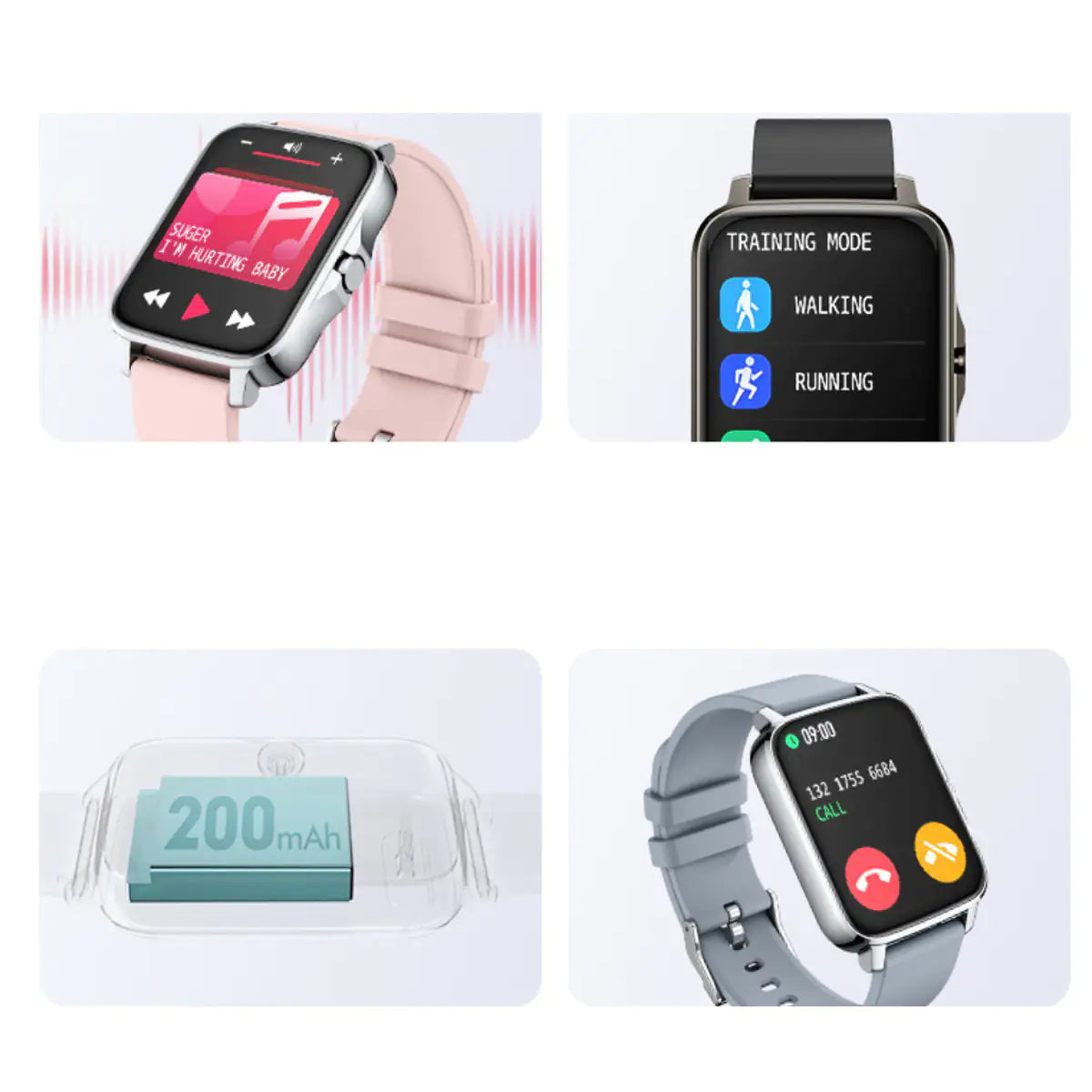 Lifestyle Smartwatch – Heart Health Monitor, Fitness Tracker & More