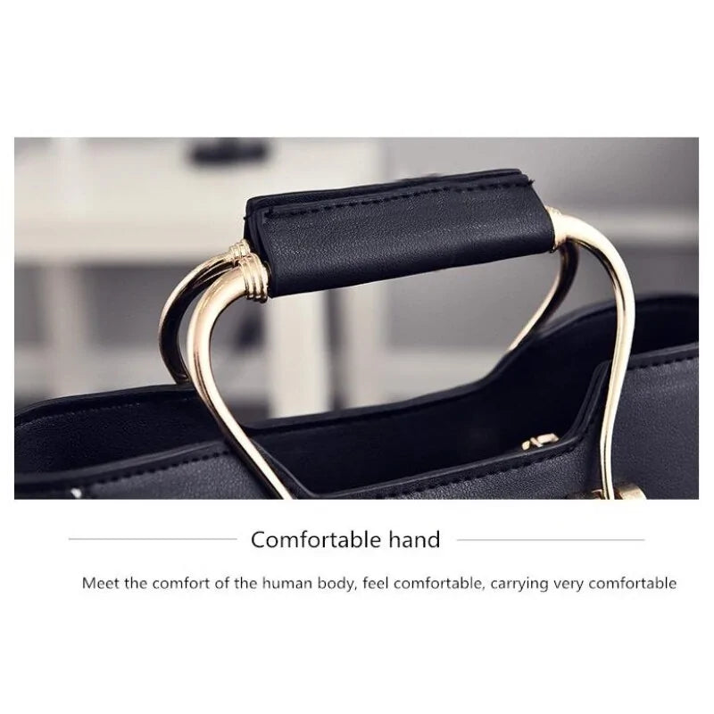 Luxury Geometric Messenger Bag