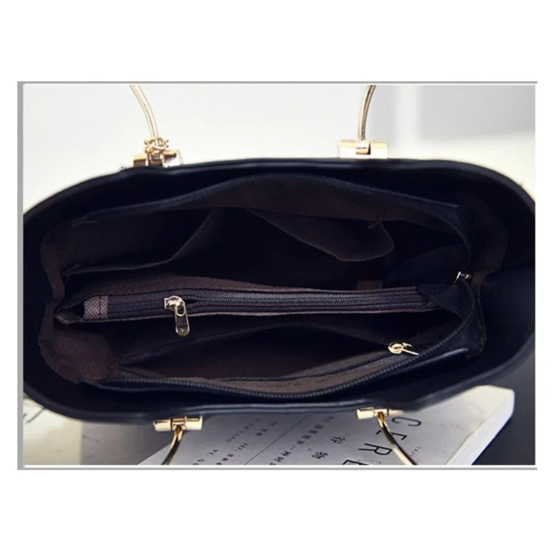 Luxury Geometric Messenger Bag