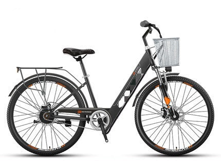 26-Inch Long-Range Lithium-Ion Electric Bicycle – 350W Brushless Motor