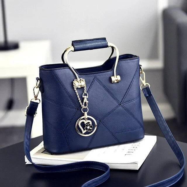 Luxury Geometric Messenger Bag