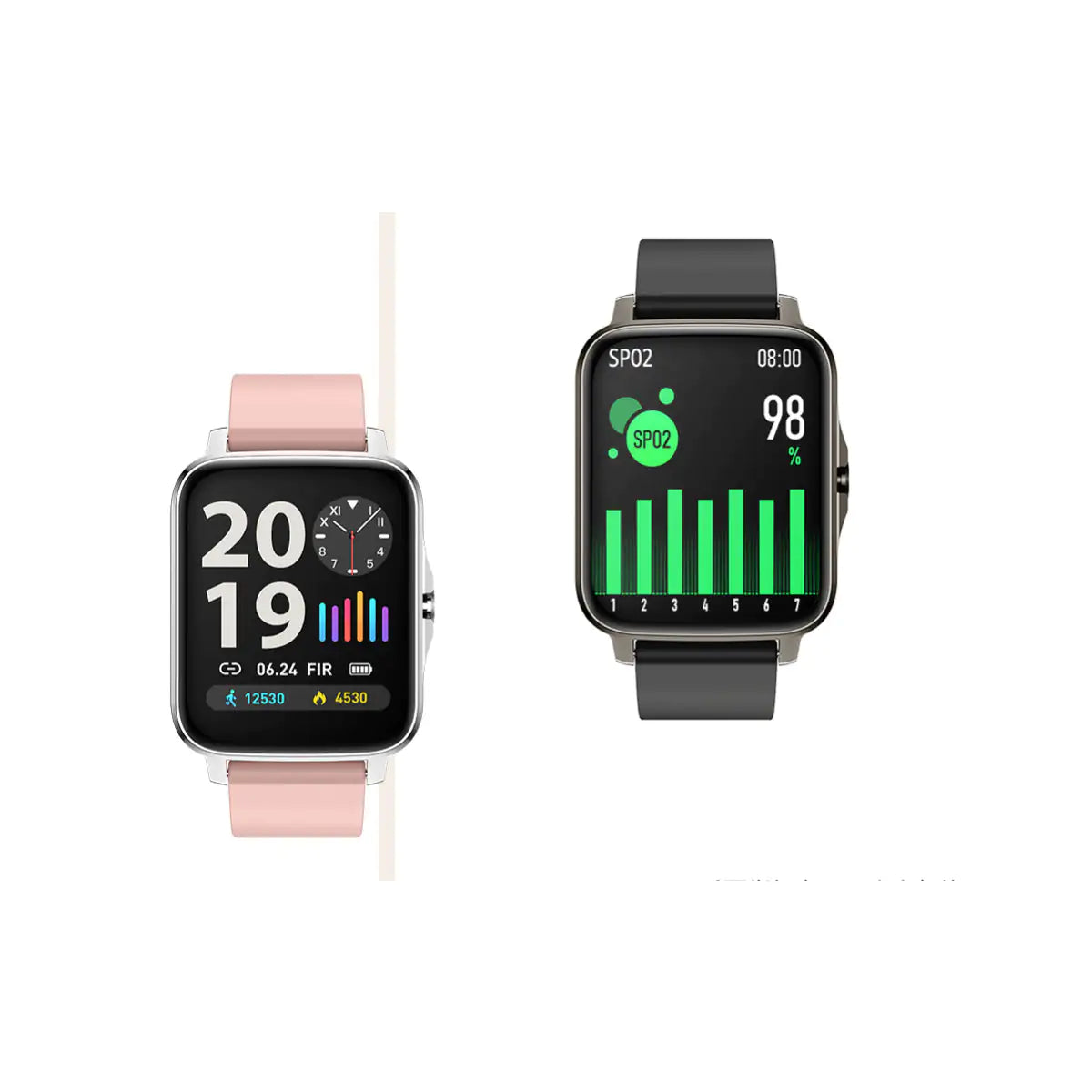 Lifestyle Smartwatch – Heart Health Monitor, Fitness Tracker & More