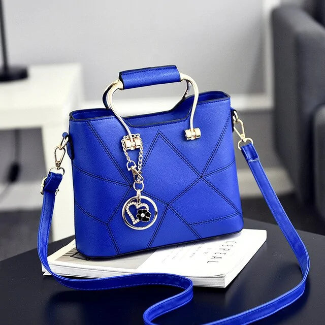 Luxury Geometric Messenger Bag