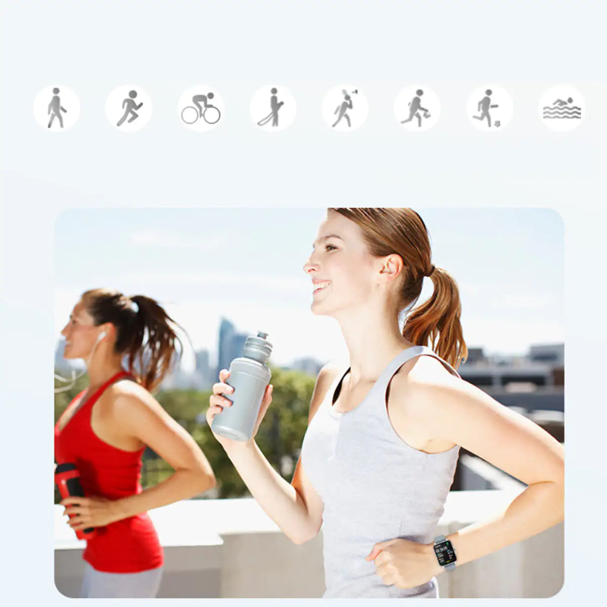 Lifestyle Smartwatch – Heart Health Monitor, Fitness Tracker & More