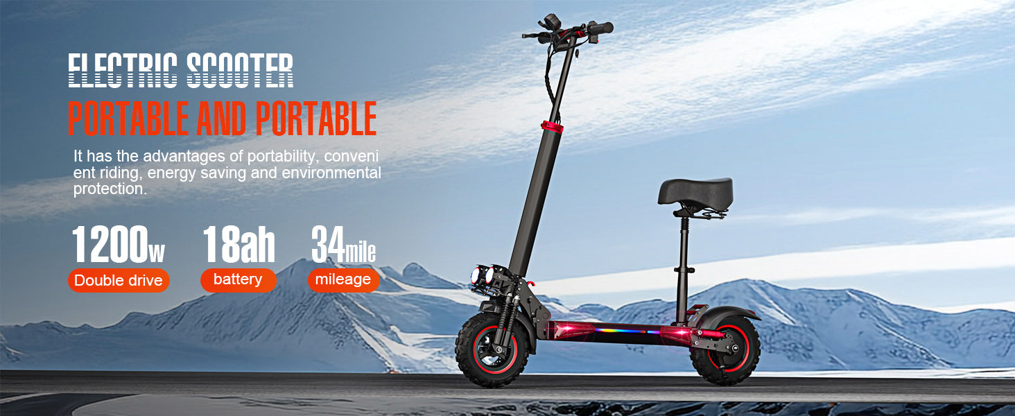 J-11 MAX Electric Scooter! Designed for Speed, Power and Durability