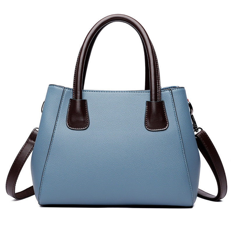 Soft Leather Large Shoulder Bag