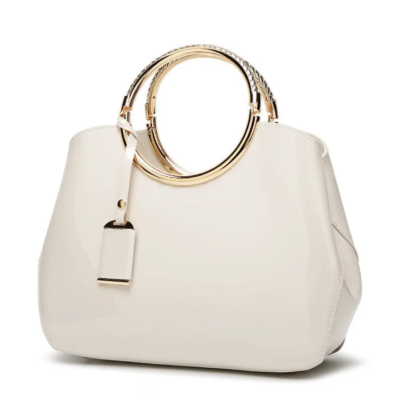 High-Quality Patent Leather Women's Bag