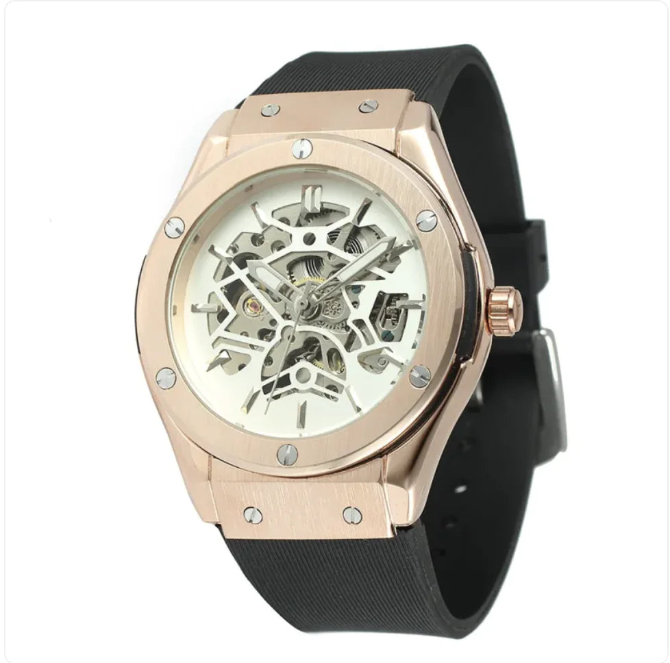 Men's Skeleton Automatic Watch