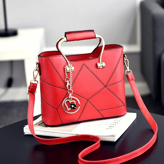 Luxury Geometric Messenger Bag