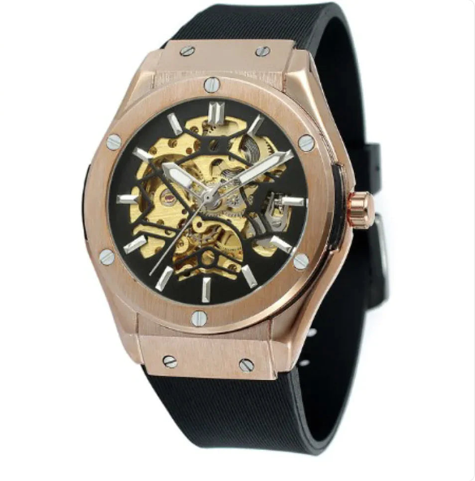 Men's Skeleton Automatic Watch