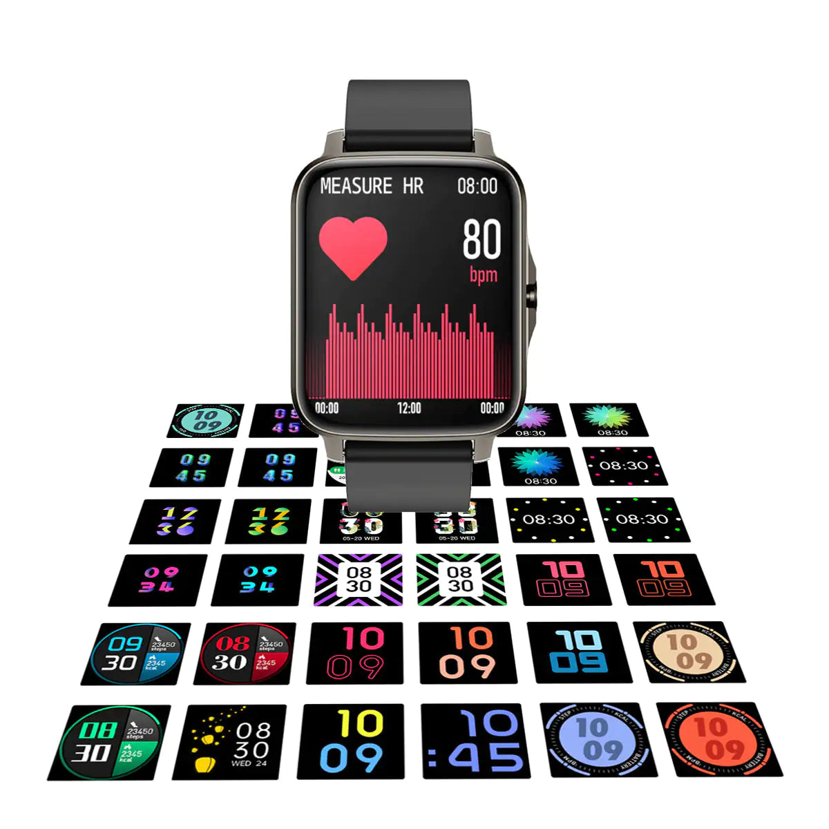 Lifestyle Smartwatch – Heart Health Monitor, Fitness Tracker & More