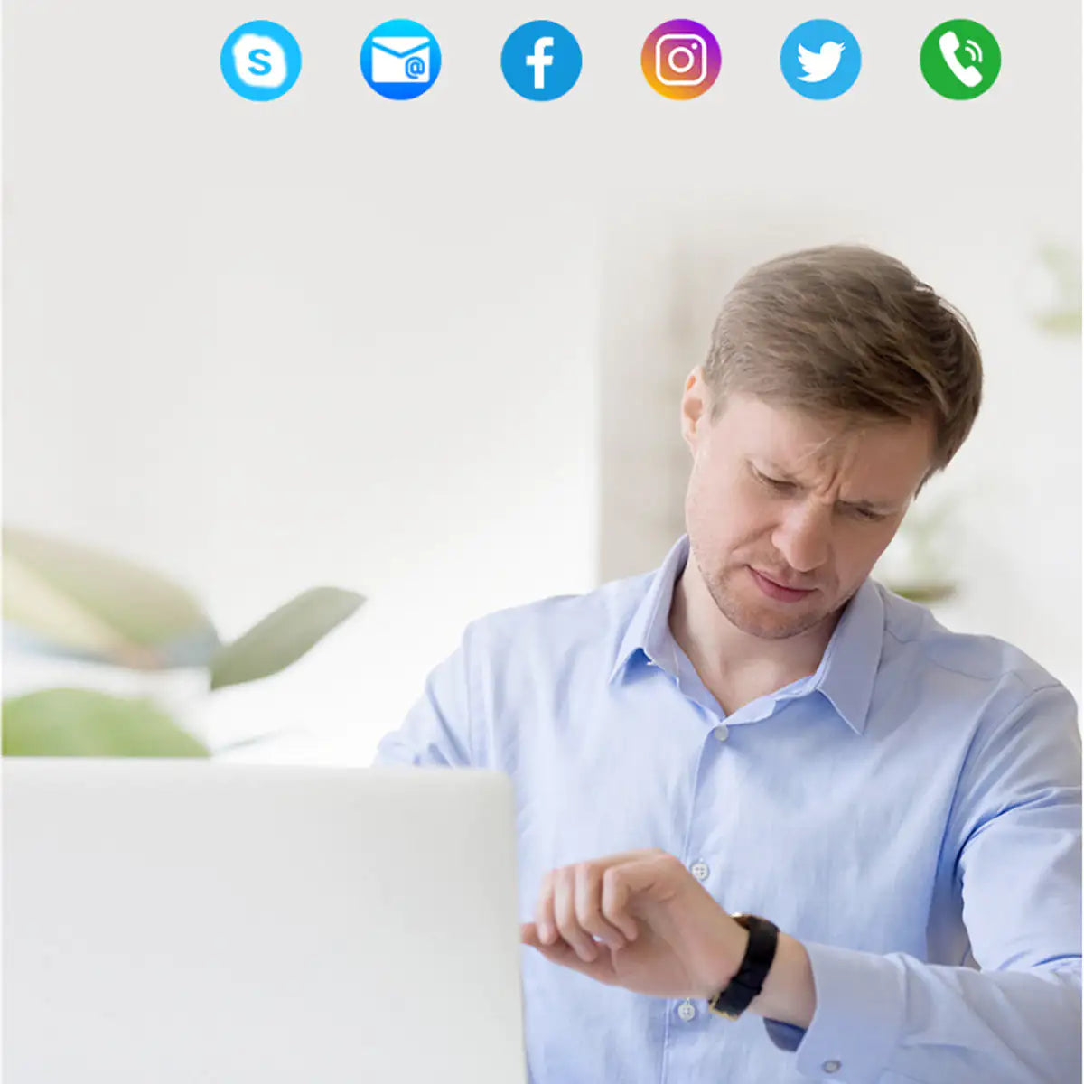 Lifestyle Smartwatch – Heart Health Monitor, Fitness Tracker & More