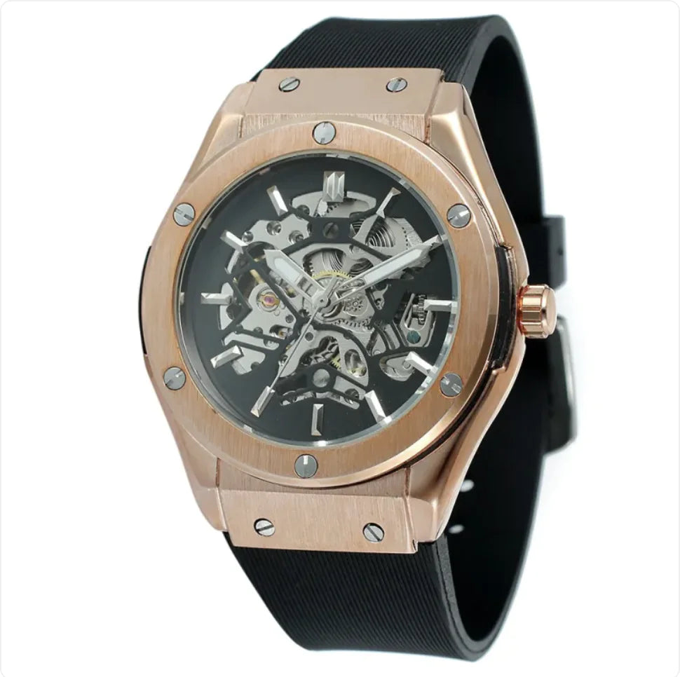 Men's Skeleton Automatic Watch